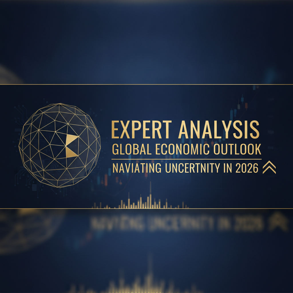 Header image for a blog post about: Expert Analysis: Global Economic Outlook: Navigating Uncertainty in 2026